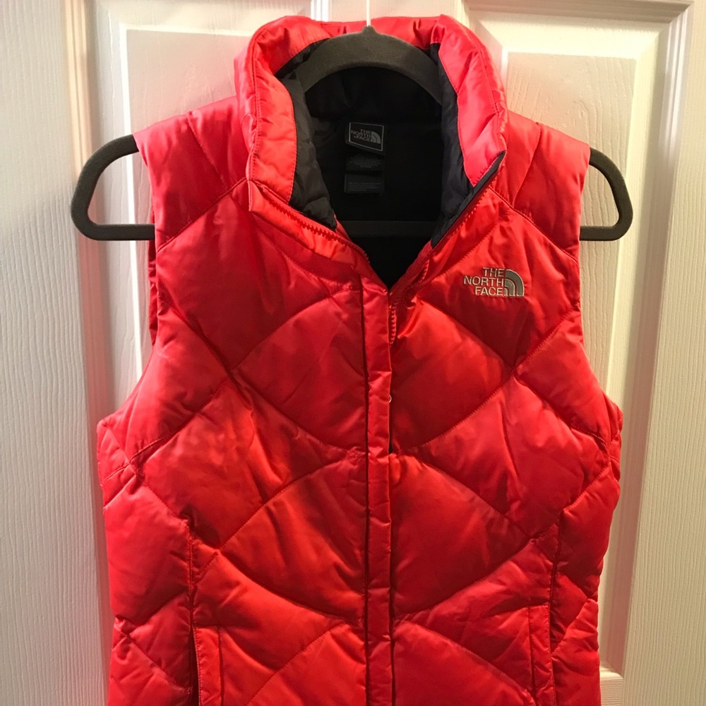 North Face Hot Pink Puff Vest